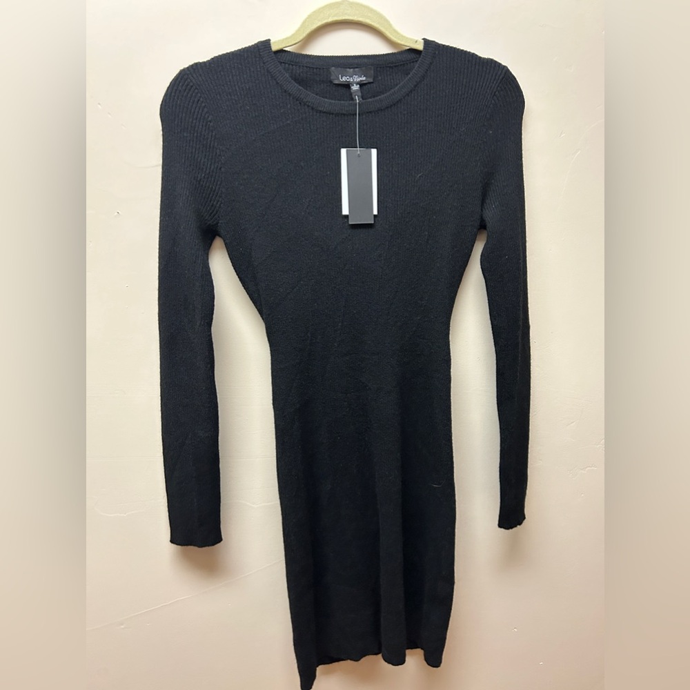 Lea and viola long sleeve sweater dress